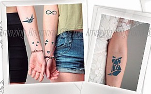 Most Realistric Temporary Tattoos from Amazing Raymond Tattoos
