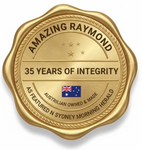 Amazing Raymond 35 Years of Integrity - Click to Visit the Cart Page