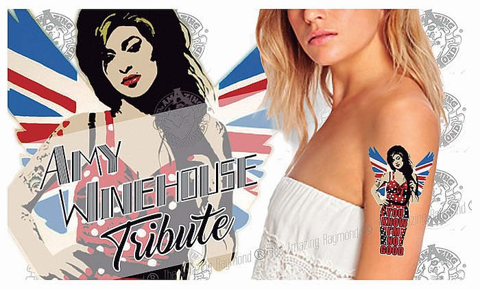 Amy Winehouse Tribute Tattoos