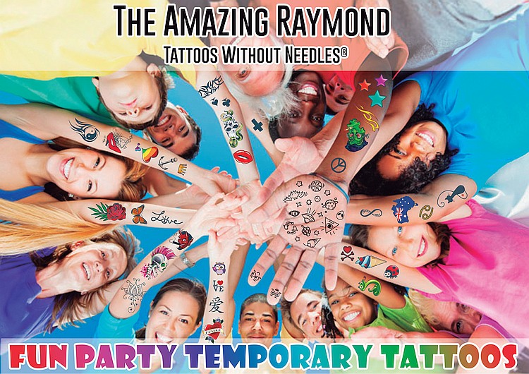 Fun Party Temporary Tattoos