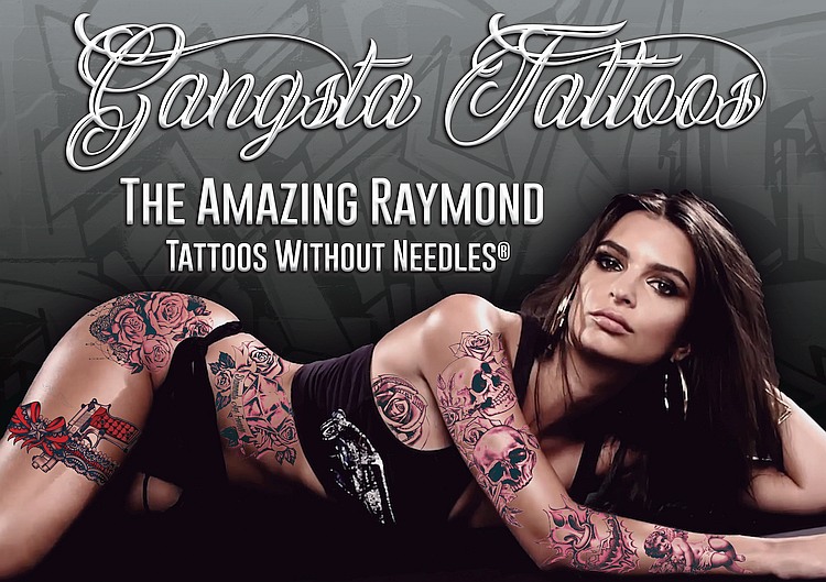 Gangsta Temporary Tattoos
