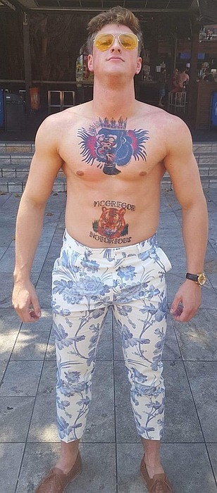 Temporary Tattoos Colin McGregor Style Celebrity Inspired ...