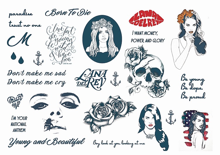 Pin By Jordan Brooks On Tattoo Ideas Lana Del Rey Tattoos Lana Del...