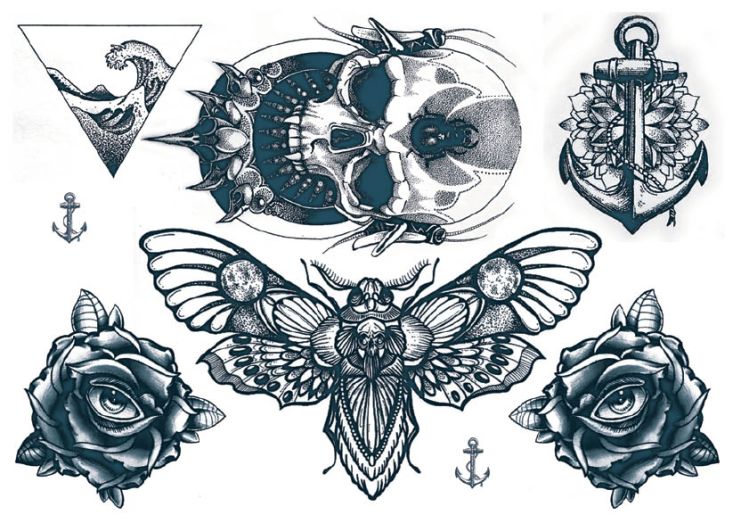 Top 73+ moth neck tattoo best - thtantai2