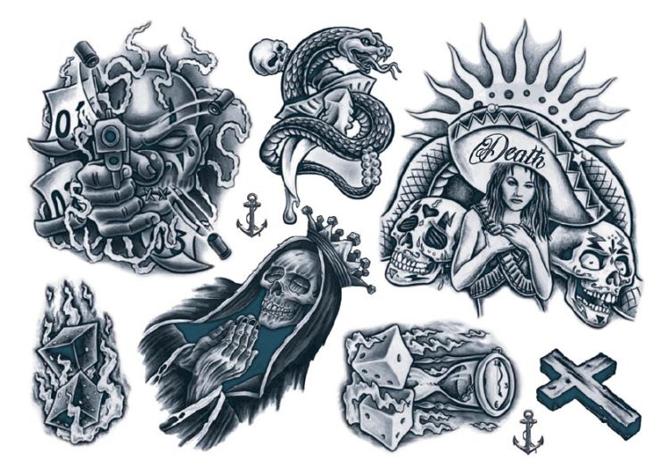 Gangster Tattoos  Tattoo Designs Tattoo Pictures
