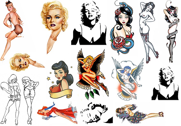 Pin Up Temporary Tattoos Amazing Raymond Tattoos.